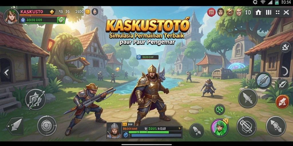 Tampilan gameplay menarik dari KASKUSTOTO dengan grafis yang memukau.