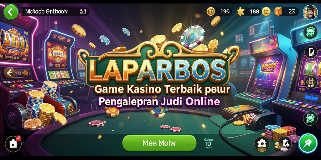 Tampilan gameplay seru dan mendebarkan di LAPARBOS.