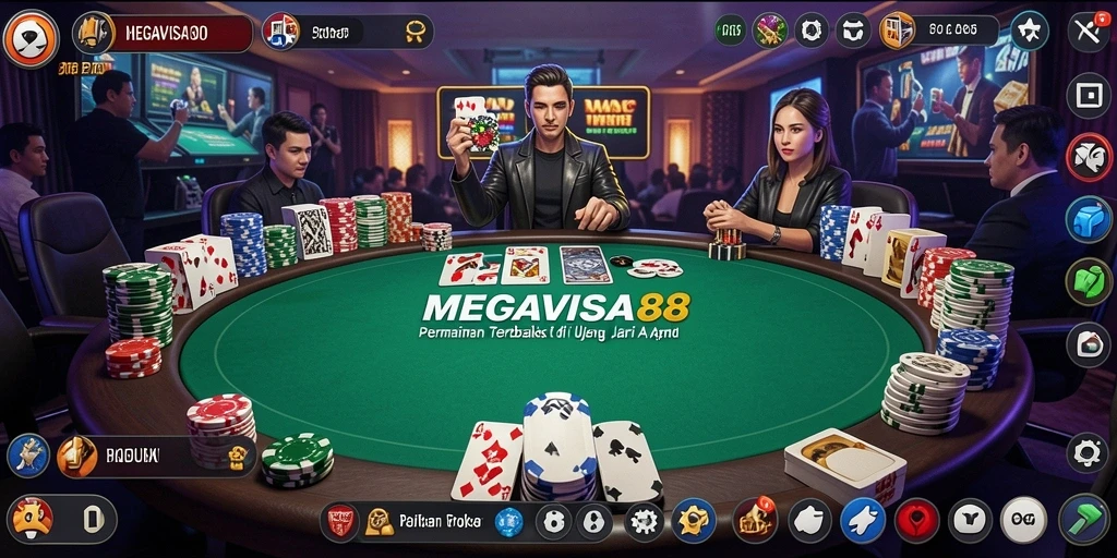Tampilan gameplay seru dan menarik di MEGAVISA88.