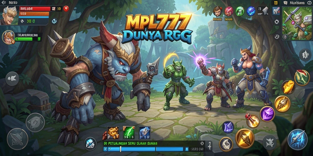 Tampilan gameplay MPL777 dengan elemen RPG yang menakjubkan.