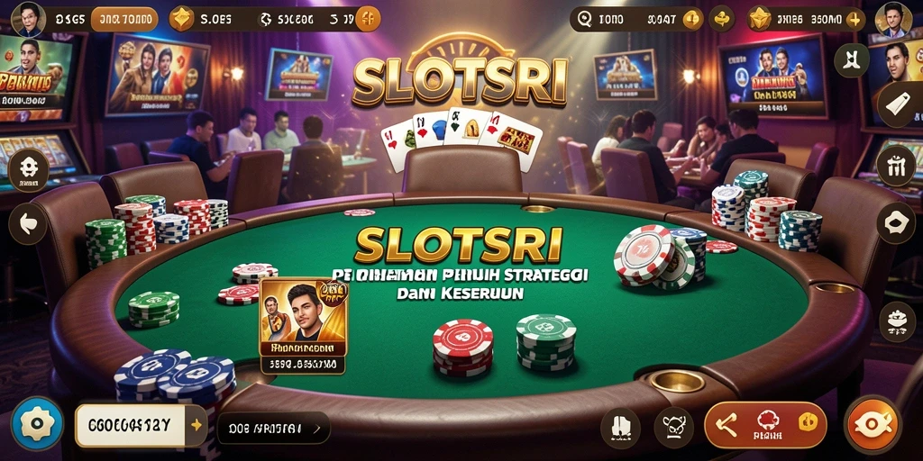 Gameplay seru dan menegangkan di SLOTSRI dengan pemain Poker yang aktif.