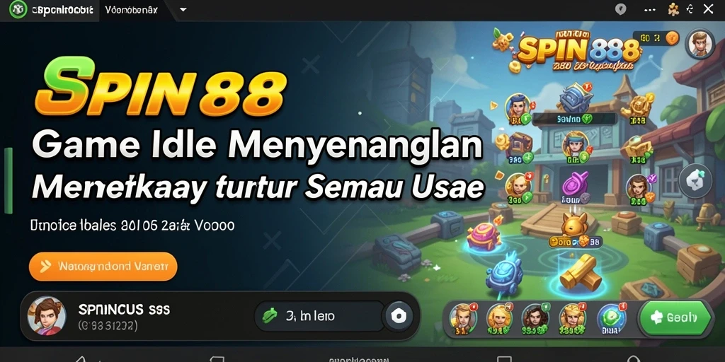 Tampilan gameplay SPIN88 yang menarik dan interaktif.