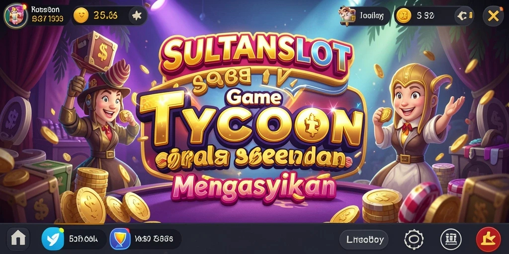 Tangkapan layar SULTANSLOT menunjukkan pengalaman gameplay Tycoon yang mendalam.