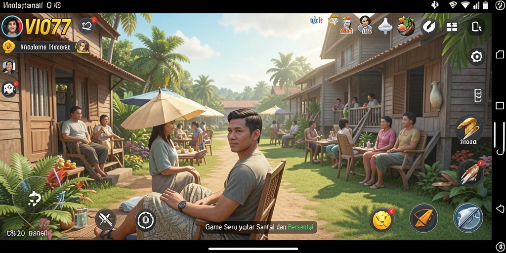 Tampilan menarik dari gameplay VIO77 yang seru dan penuh warna.