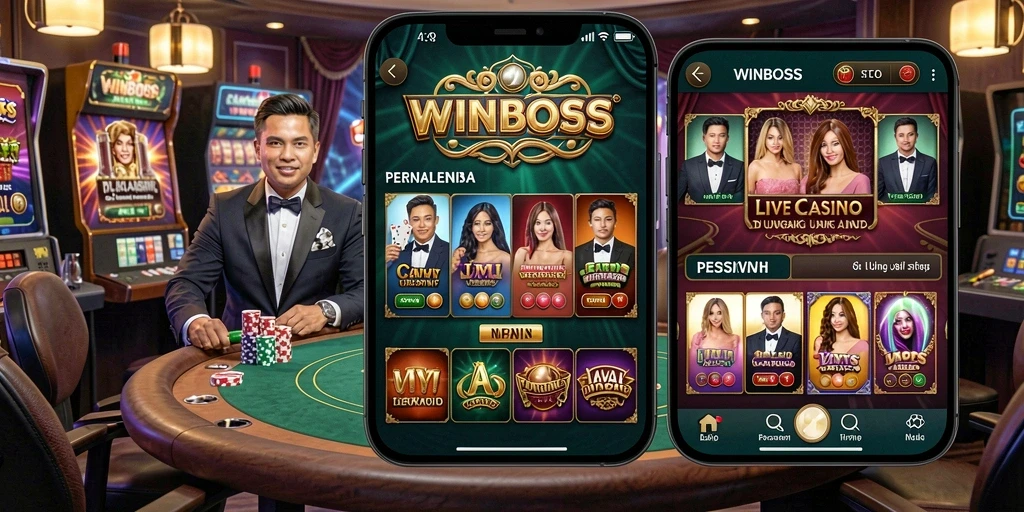 Screenshot gameplay WINBOSS yang menarik dan interaktif.